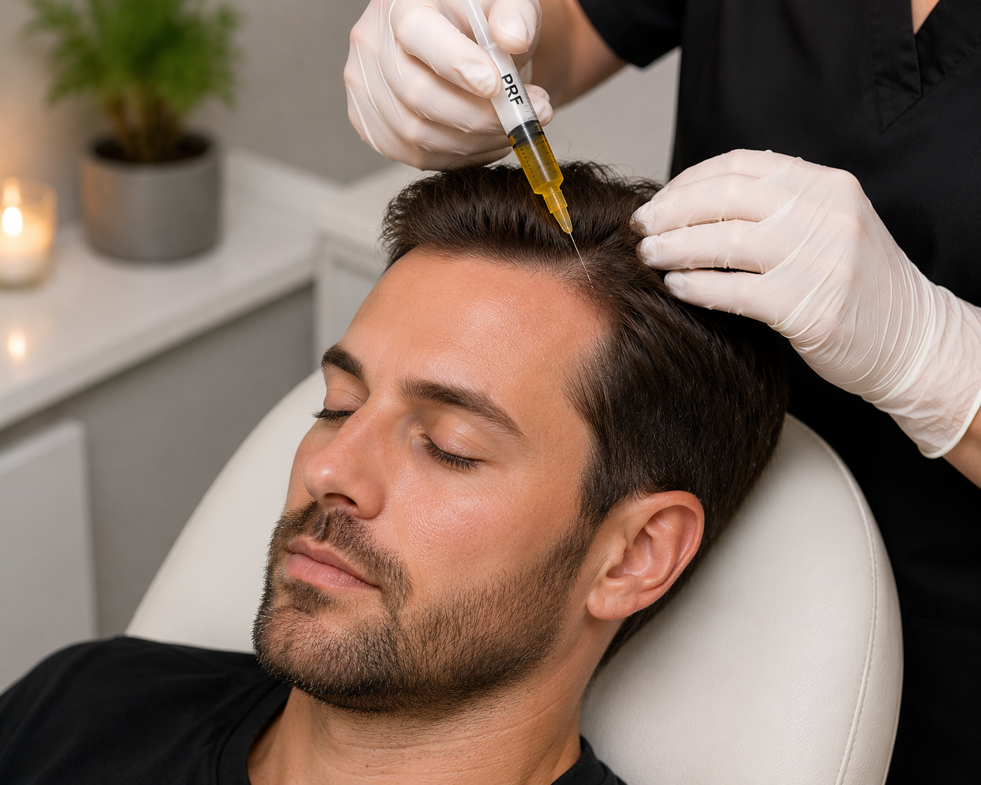 PRF hair treatment