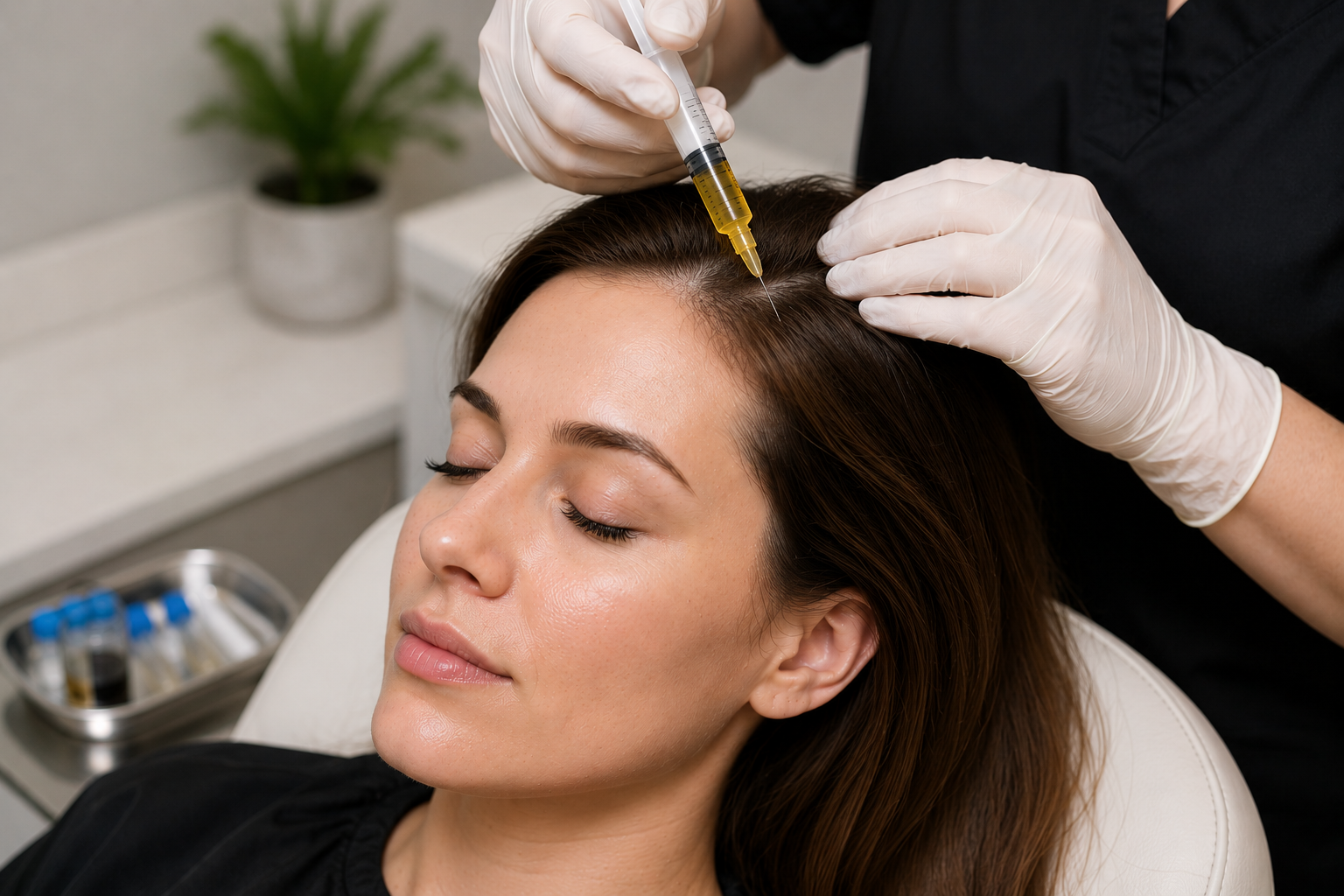 PRP hair treatment