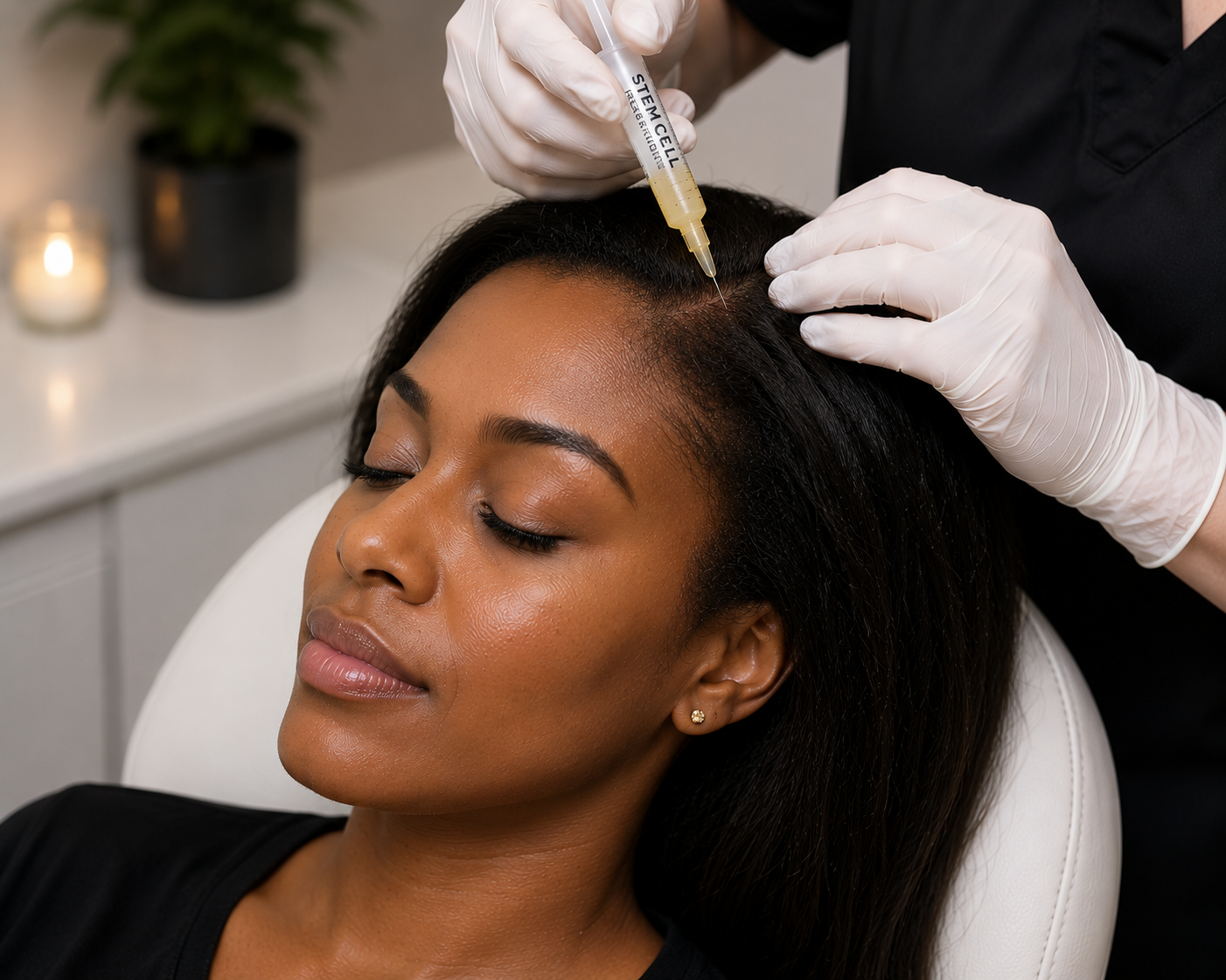 Stem-cell hair restoration