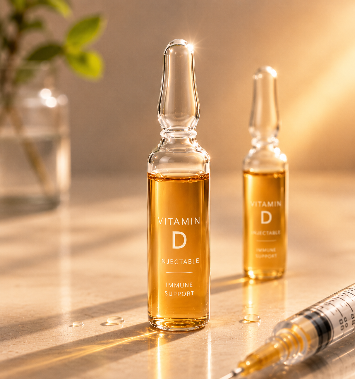 Vitamin D injection