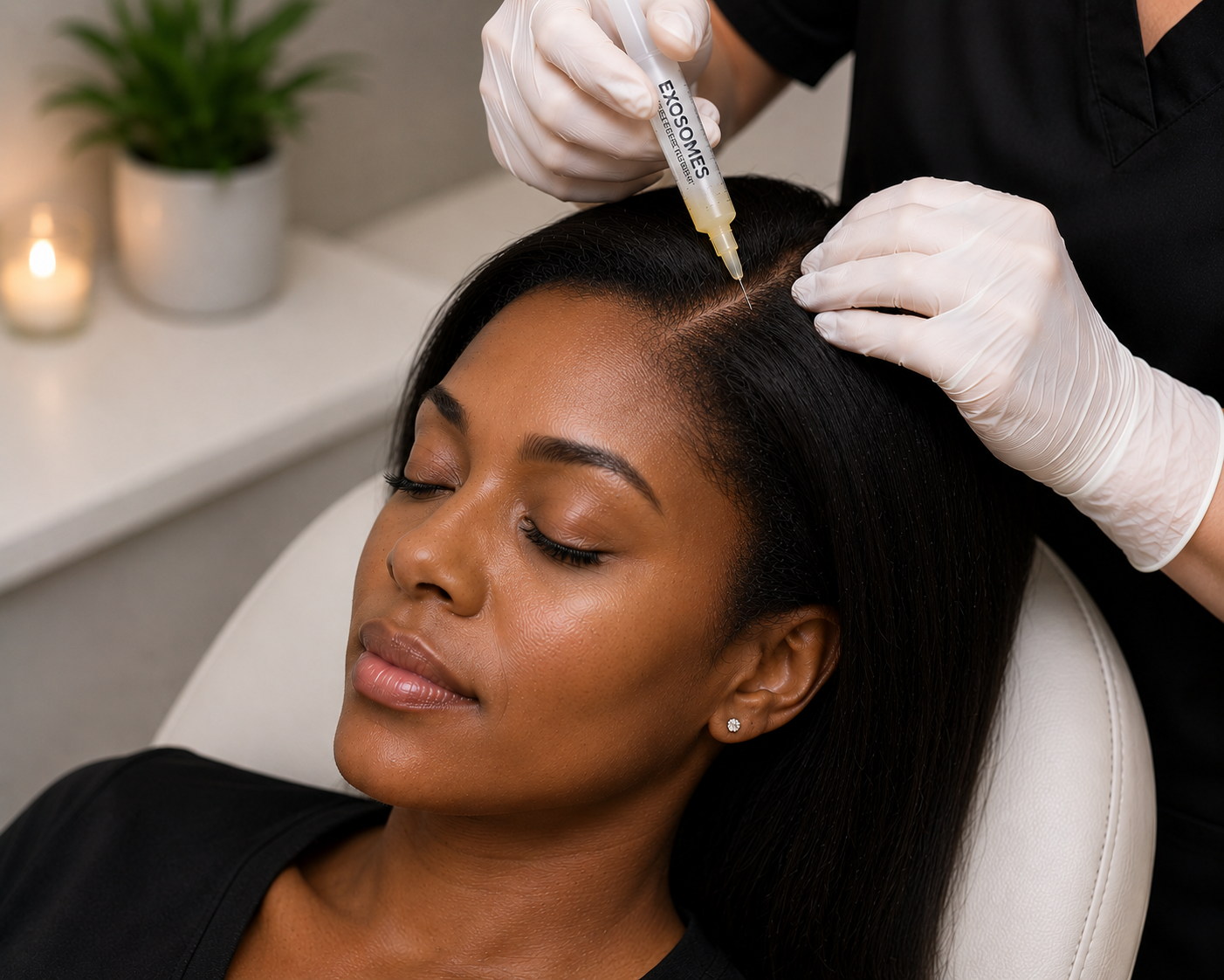 Exosome hair treatment